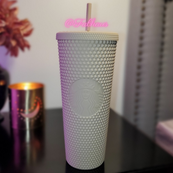 🥠 Starbucks 🥠 Studded Matte Tan Milk Tea Venti Tumbler - China Fall Rel - Picture 8 of 9